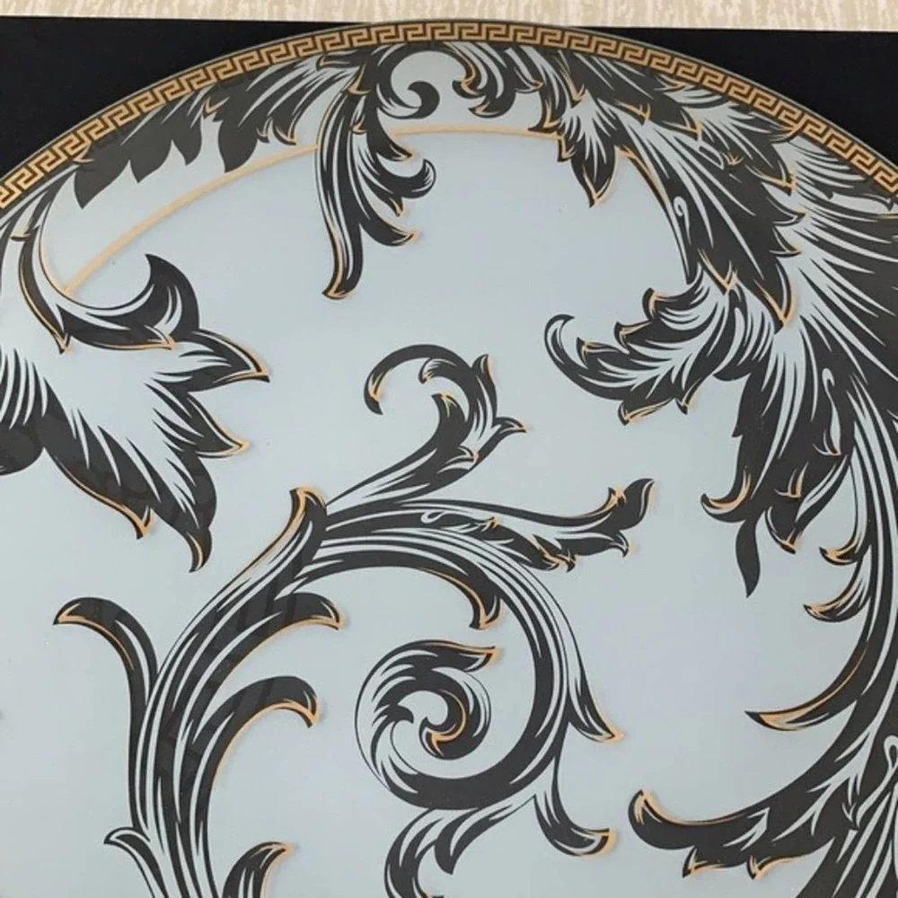 VERSACE LARGE PLATTER / SERVING PLATE ARABESQUE - Picture 3 of 10